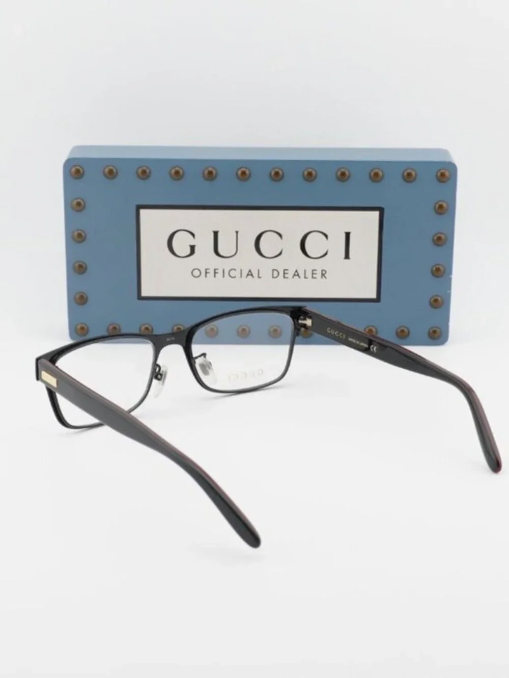 Gucci GG0274OJ 001 Rectangle Eyeglasses 55mm – Black